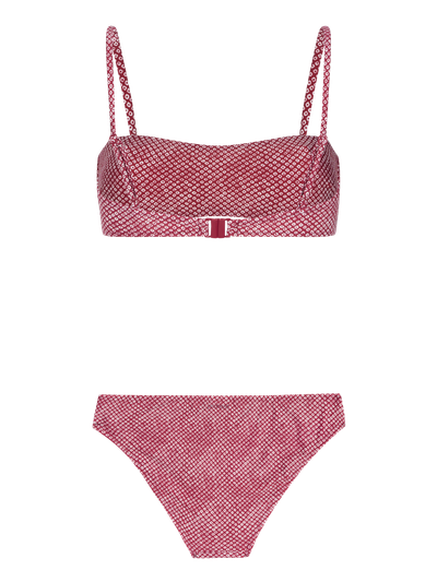 PRTXARA Bandeau bikini set
