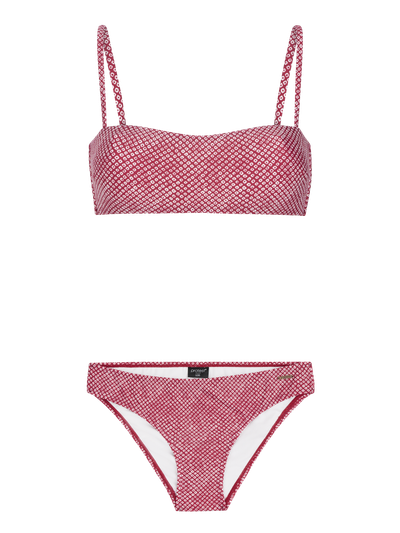 PRTXARA Bandeau bikini set