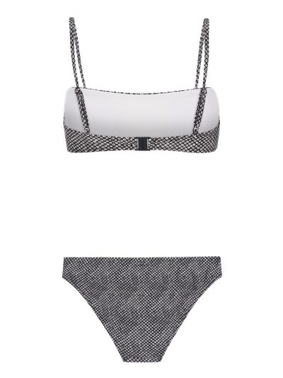 PRTXARA Bandeau bikini set