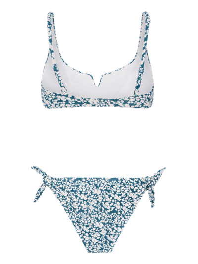 PRTLANA Floral bralette bikini set