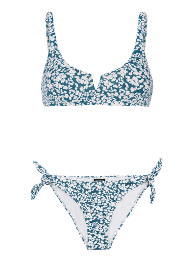 PRTLANA Floral bralette bikini set
