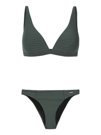 PRTMAUDY Triangle bikini set