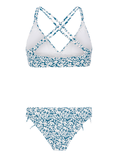 PRTDOBEY Floral triangle bikini set