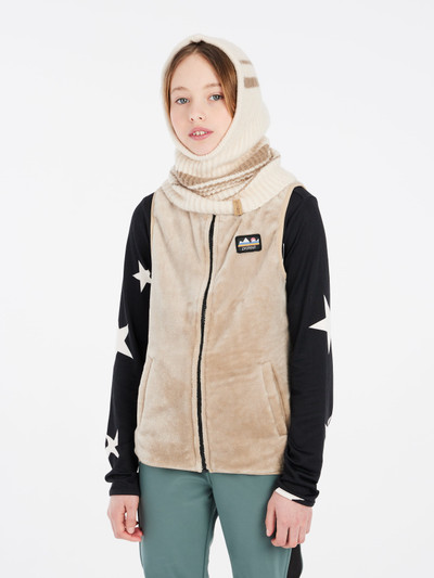 PRTZELDA JR Teddy fleece vest