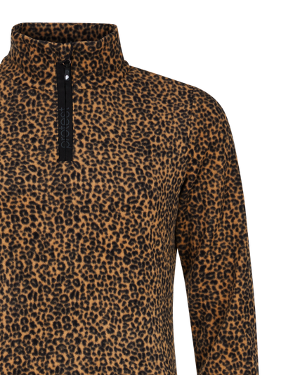 PRTFUZZY24 Leopard fleece
