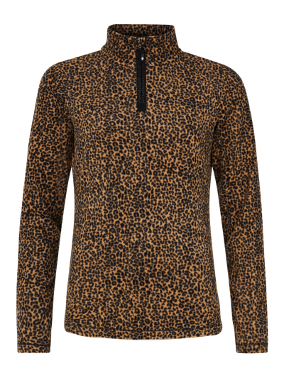 PRTFUZZY24 Leopard fleece