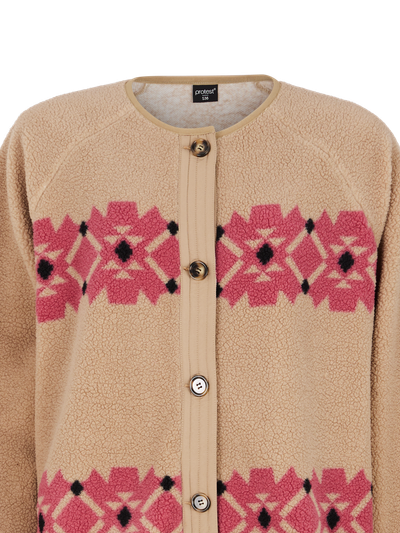 PRTJIN Outdoor-Teddy-Übergangsjacke