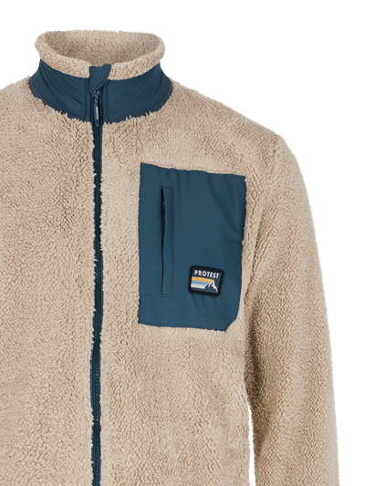PRTLOAD Teddy fleece zip up