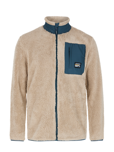 PRTLOAD Teddy fleece zip up