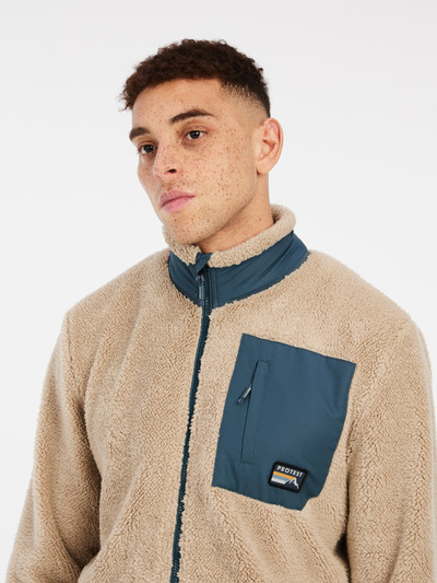 PRTLOAD Teddy fleece zip up