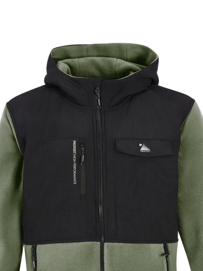 PRTGRID Fleece zip up