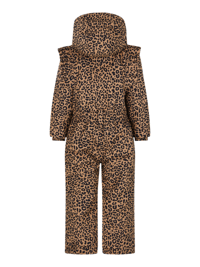 PRTOLIVIAR TD Leopard snowsuit