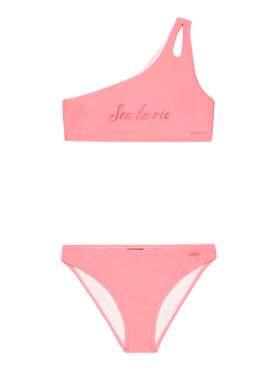 PRTYeah JR Ein-Schulter-Bandeau-Bikini-Set