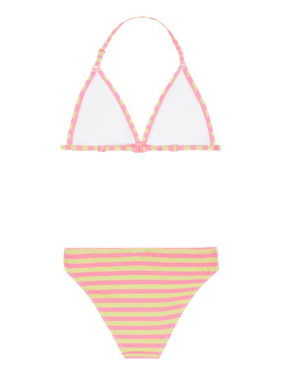 PRTMicky JR Gestreepte triangel bikini set