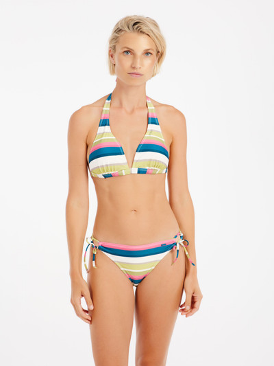 PRTKami Gestreepte halter bikini set