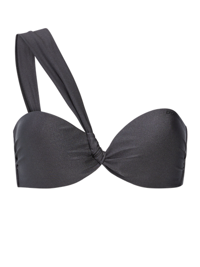 PRTBlum One shoulder bandeau bikini set