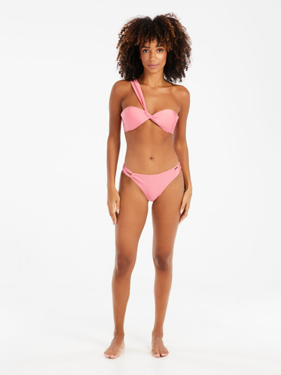 PRTBlum One shoulder bandeau bikini set