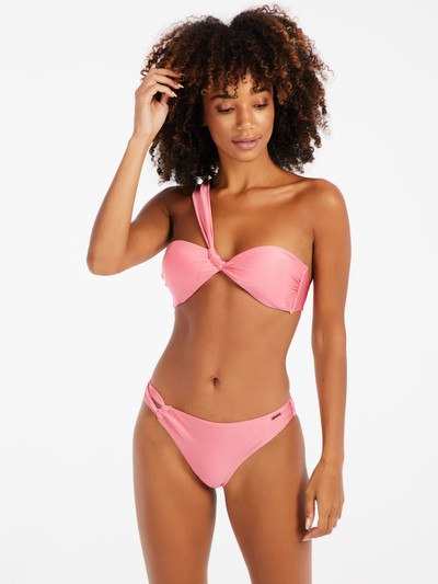 PRTBlum One shoulder bandeau bikini set