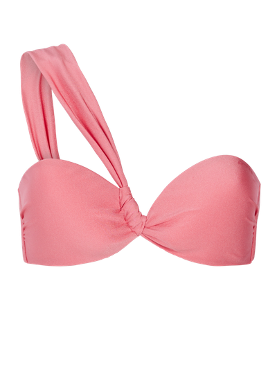 PRTBlum One shoulder bandeau bikini set