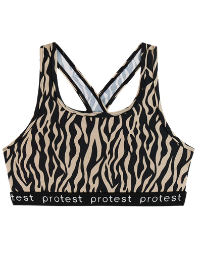 PRTMonicas JR Zebra bralette bikini set