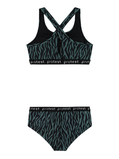 PRTMonicas JR Zebra-Bralette-Bikini-Set