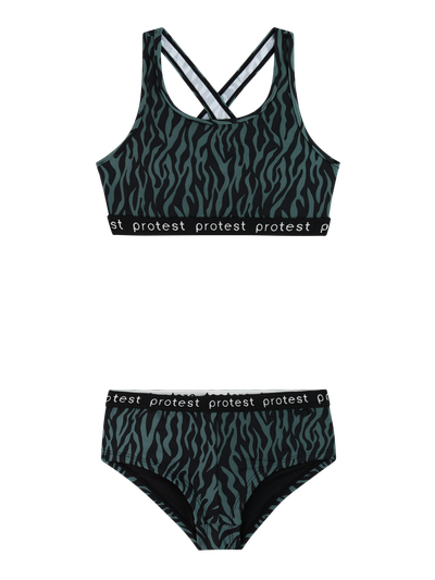 PRTMonicas JR Zebra-Bralette-Bikini-Set