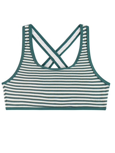 PRTNinja JR Striped bralette bikini set
