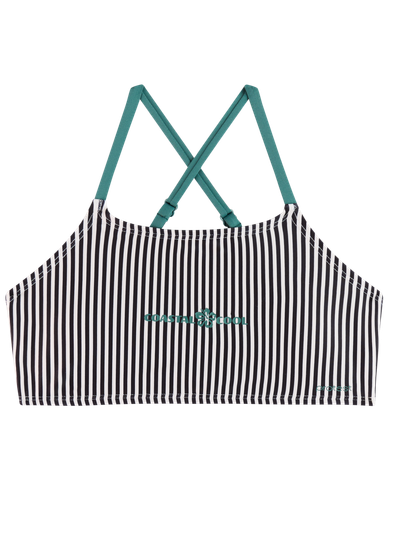 PRTSheena JR Striped bralette bikini set