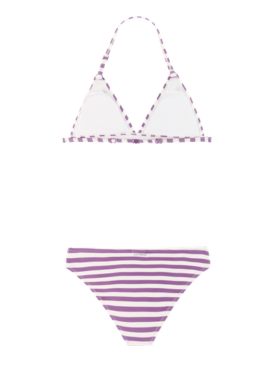 PRTMickeys JR Gestreepte triangel bikini set