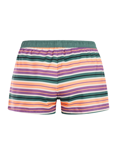 PRTBurn Striped swim shorts