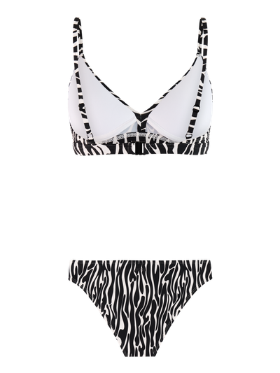 PRTErrori Zebra underwire bikini set
