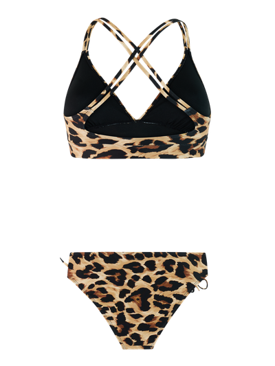 PRTShala Leopard triangle bikini set