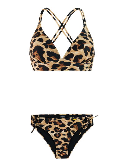 PRTShala Leopard triangle bikini set