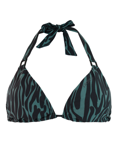 PRTDate Zebra-Triangel-Bikini-Set