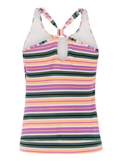 MIXZester Striped tankini top