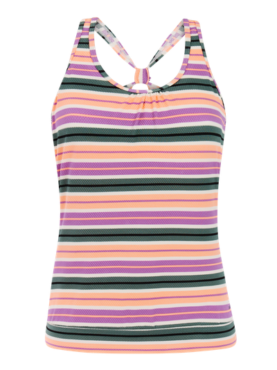 MIXZester Striped tankini top