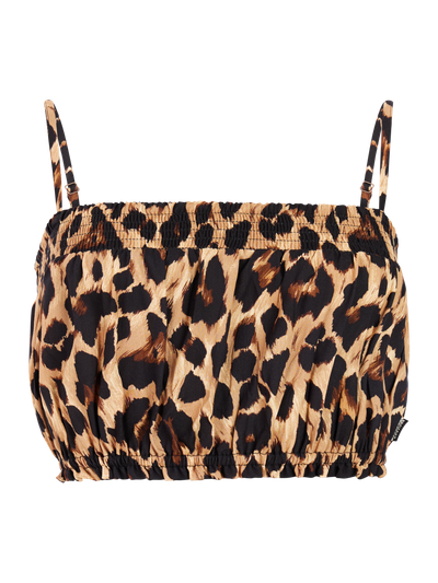 PRTPozo Leopard-Spaghetti Top