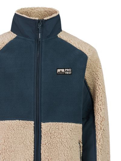 PRTLuc JR Teddy fleece zip up