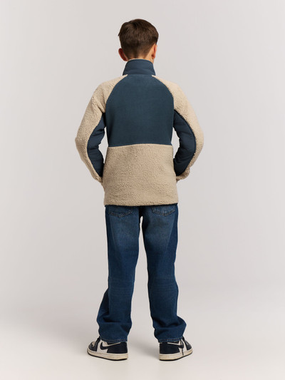 PRTLuc JR Teddy fleece zip up
