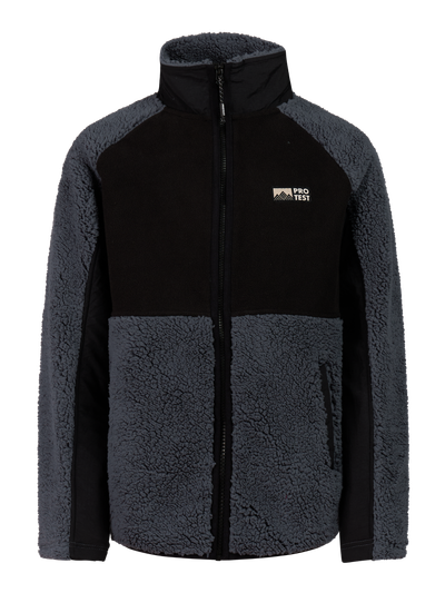 PRTLuc JR Teddy fleece zip up