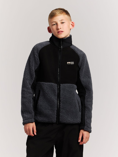 PRTLuc JR Teddy fleece zip up