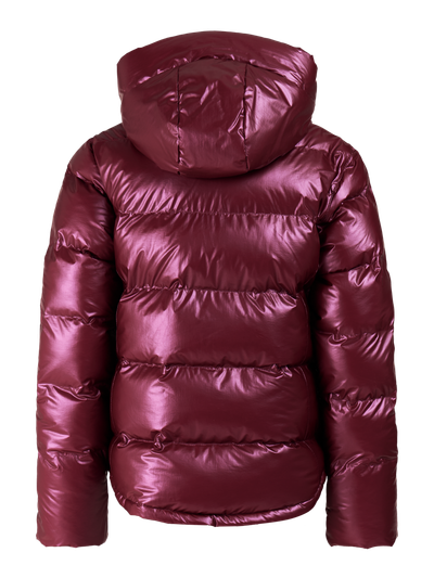 PRTNicole JR Metallic puffer ski jacket