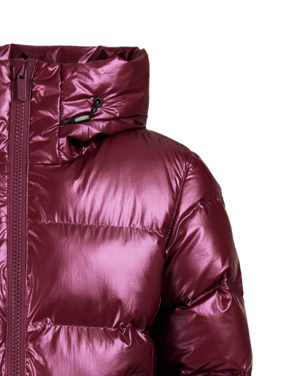 PRTNicole JR Metallic puffer ski jacket