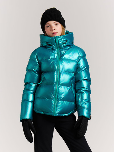 PRTNicole JR Metallic puffer ski jacket