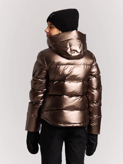 PRTNicole JR Metallic puffer ski jacket