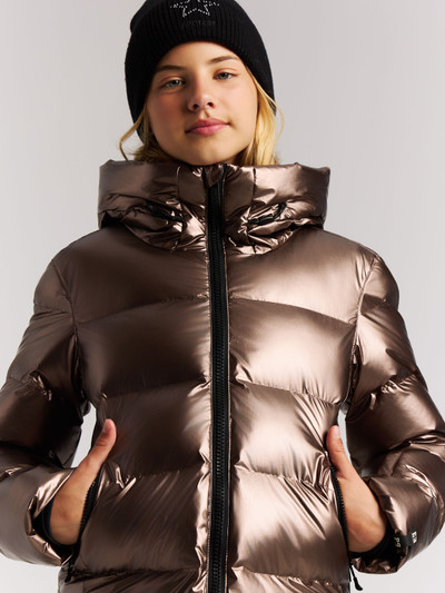 PRTNicole JR Metallic puffer ski jacket