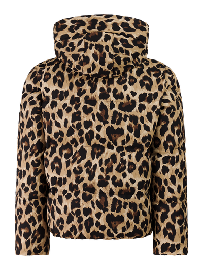 PRTRafaella JR Leopard puffer ski jacket