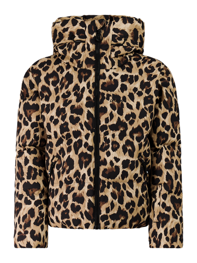 PRTRafaella JR Leopard puffer ski jacket