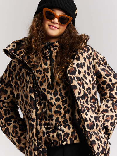 PRTRafaella JR Leopard puffer ski jacket
