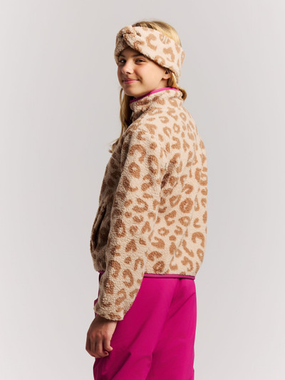 PRTBlond JR Leopard fleece zip up